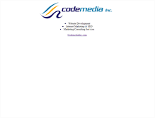 Tablet Screenshot of codemediainc.com